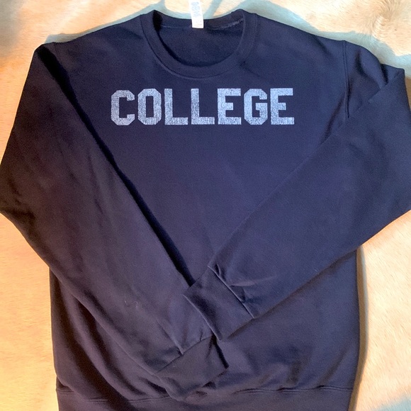 Fifth Sun Tops - 🔥PACSUN FIFTH SUN ☀️ ANIMAL HOUSE COLLEGE NAVY SWEATSHIRT / NWOT